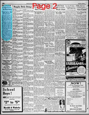 Page thumbnail for Douglas Daily Dispatch