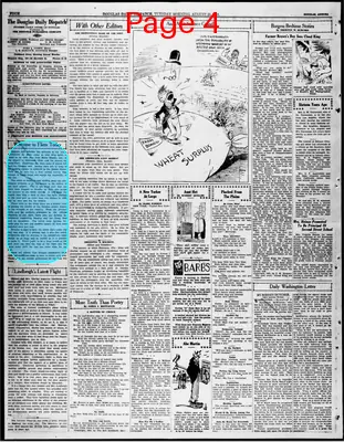Page thumbnail for Douglas Daily Dispatch