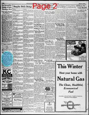 Page thumbnail for Douglas Daily Dispatch