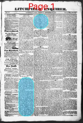 Page thumbnail for Litchfield Enquirer