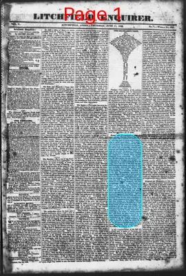 Page thumbnail for Litchfield Enquirer
