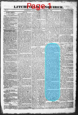 Page thumbnail for Litchfield Enquirer