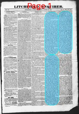 Page thumbnail for Litchfield Enquirer
