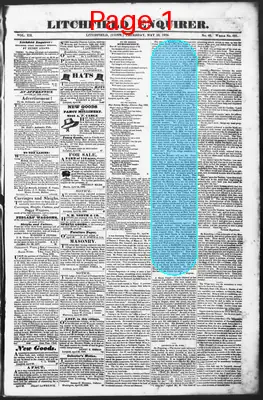 Page thumbnail for Litchfield Enquirer