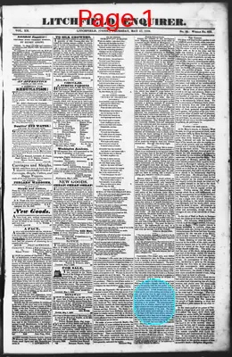 Page thumbnail for Litchfield Enquirer
