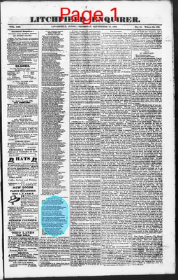 Page thumbnail for Litchfield Enquirer
