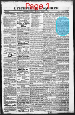 Page thumbnail for Litchfield Enquirer