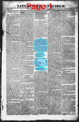 Page thumbnail for Litchfield Enquirer
