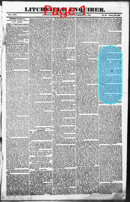 Page thumbnail for Litchfield Enquirer