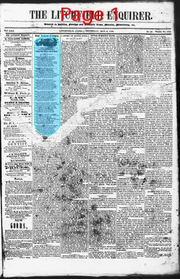 Page thumbnail for Litchfield Enquirer