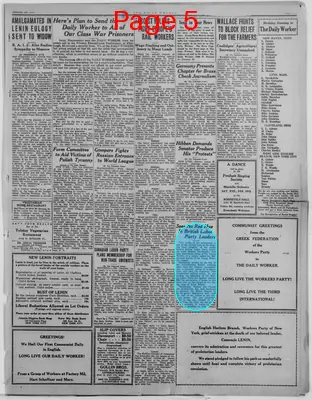 Page thumbnail for The Daily Worker