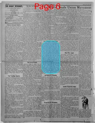 Page thumbnail for The Daily Worker