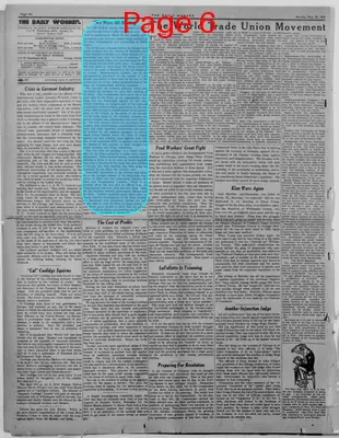 Page thumbnail for The Daily Worker