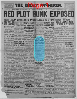 Page thumbnail for The Daily Worker