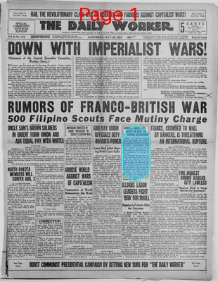 Page thumbnail for The Daily Worker