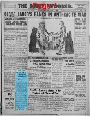 Page thumbnail for The Daily Worker