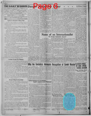Page thumbnail for The Daily Worker