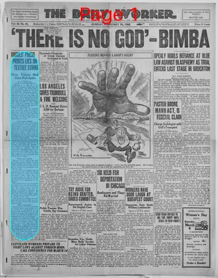 Page thumbnail for The Daily Worker