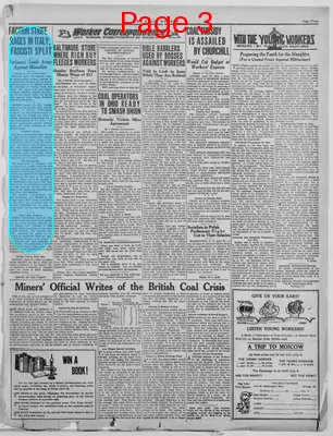 Page thumbnail for The Daily Worker