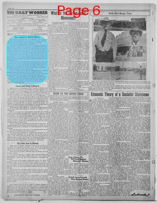 Page thumbnail for The Daily Worker
