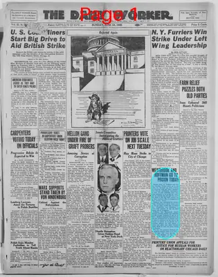 Page thumbnail for The Daily Worker