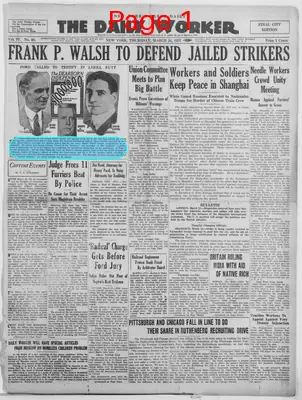 Page thumbnail for The Daily Worker