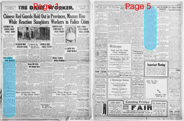 Page thumbnail for The Daily Worker