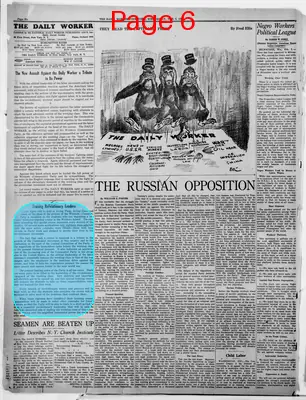 Page thumbnail for The Daily Worker