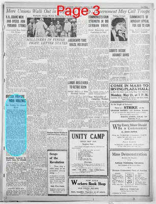 Page thumbnail for The Daily Worker