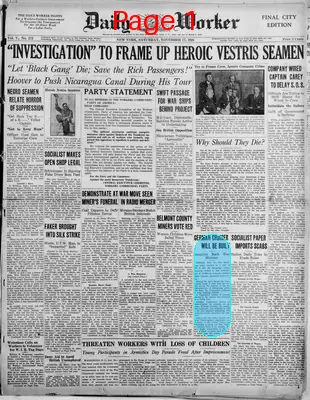 Page thumbnail for The Daily Worker