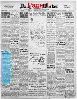 Page thumbnail for The Daily Worker