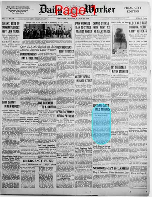 Page thumbnail for The Daily Worker
