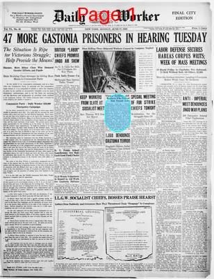 Page thumbnail for The Daily Worker