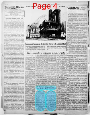 Page thumbnail for The Daily Worker