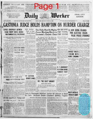 Page thumbnail for The Daily Worker