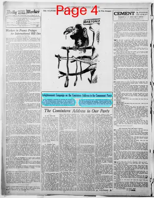 Page thumbnail for The Daily Worker