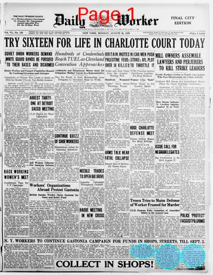 Page thumbnail for The Daily Worker