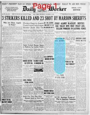 Page thumbnail for The Daily Worker