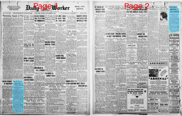 Page thumbnail for The Daily Worker