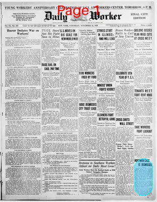 Page thumbnail for The Daily Worker
