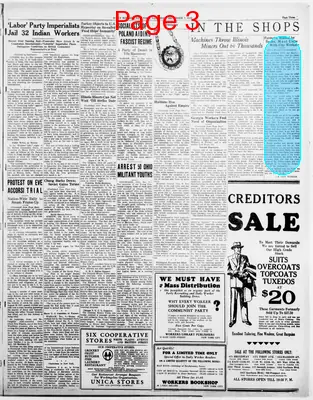 Page thumbnail for The Daily Worker