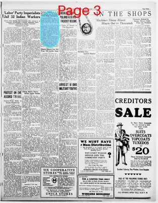 Page thumbnail for The Daily Worker