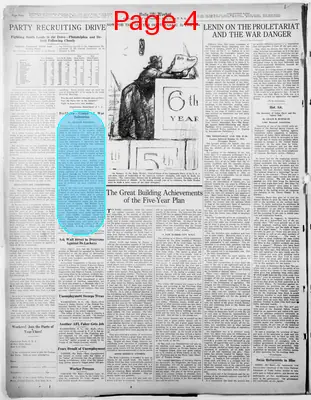 Page thumbnail for The Daily Worker