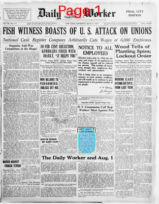 Page thumbnail for The Daily Worker