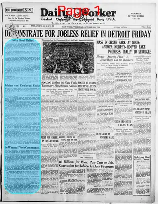 Page thumbnail for The Daily Worker
