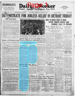 Page thumbnail for The Daily Worker