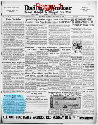 Page thumbnail for The Daily Worker