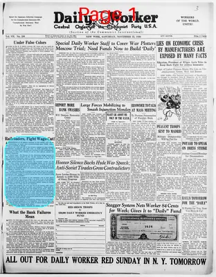 Page thumbnail for The Daily Worker