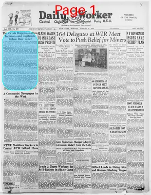 Page thumbnail for The Daily Worker