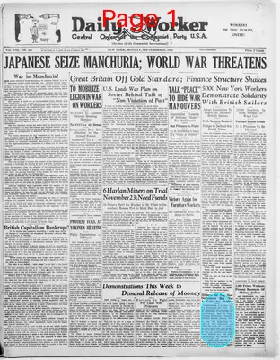 Page thumbnail for The Daily Worker